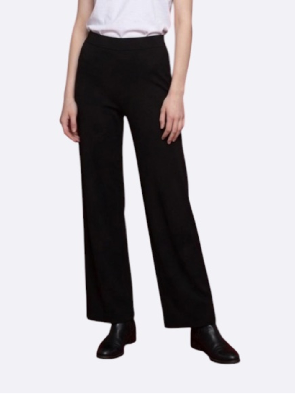 Wide leg pants black  small NWOT